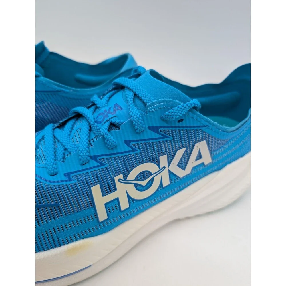 HOKA MACH X 2 1155119 SYWR Men's Running Athletic Shoes Blue US Size 12.5